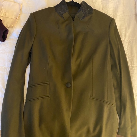 Rag & Bone Duke Blazer, new without tags, size 6, olive - Picture 12 of 16